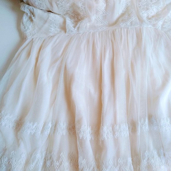 Free People New Romantics Boho Chic lace dress Size XS - Picture 10 of 16